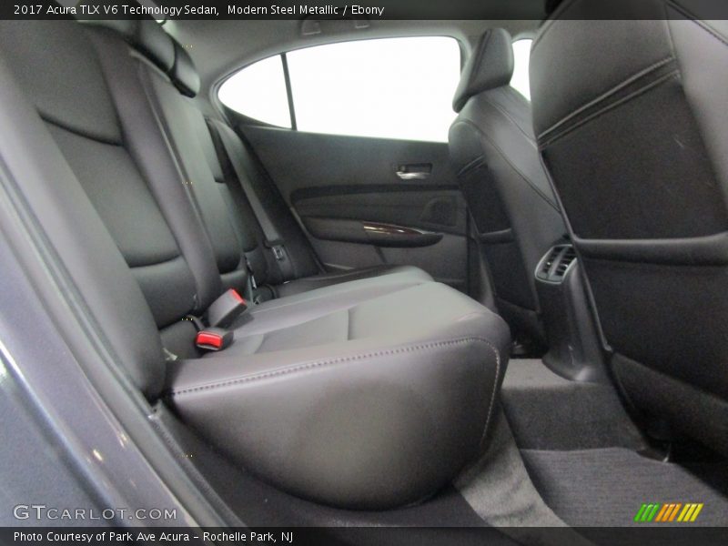 Modern Steel Metallic / Ebony 2017 Acura TLX V6 Technology Sedan