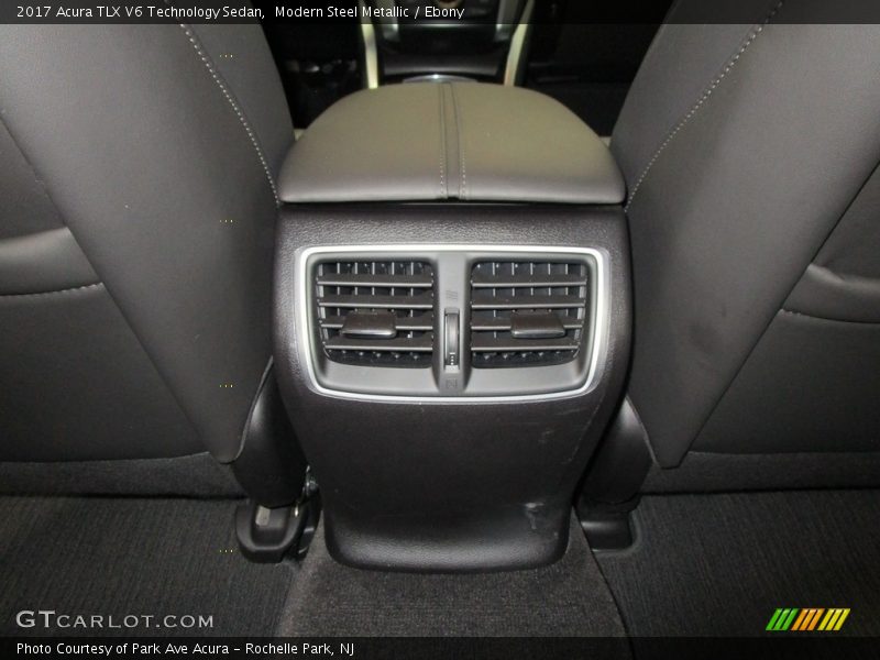 Modern Steel Metallic / Ebony 2017 Acura TLX V6 Technology Sedan