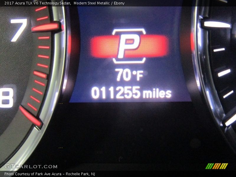 Modern Steel Metallic / Ebony 2017 Acura TLX V6 Technology Sedan
