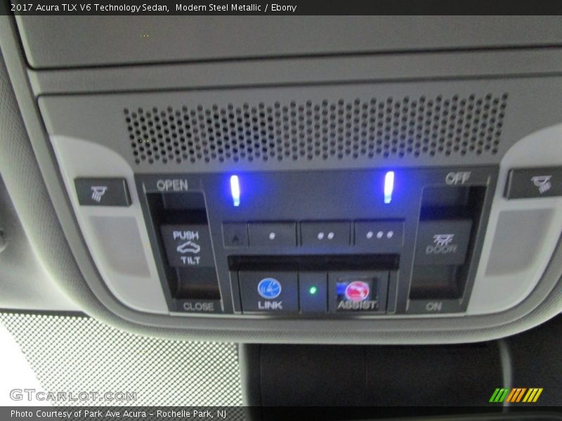 Modern Steel Metallic / Ebony 2017 Acura TLX V6 Technology Sedan