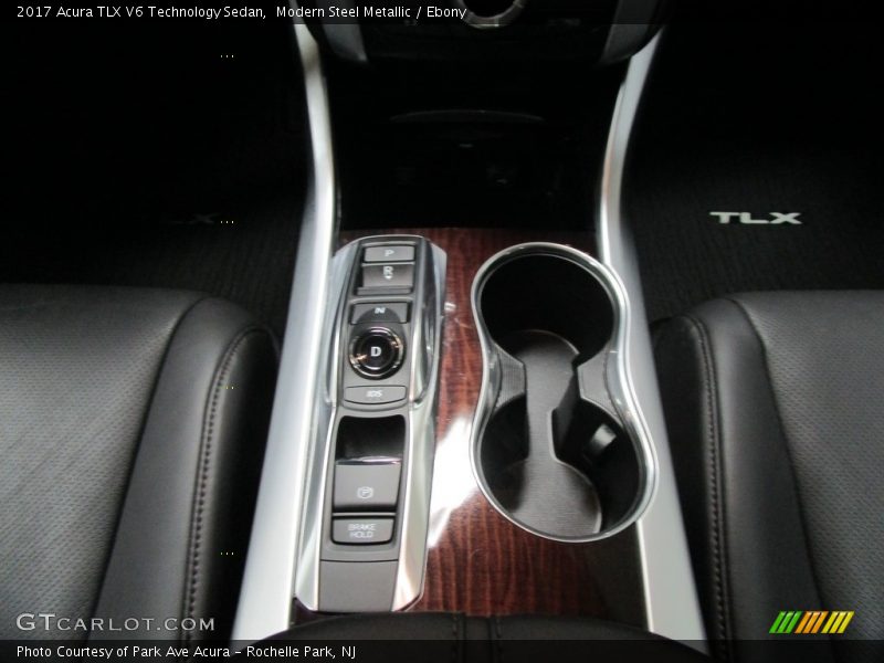Modern Steel Metallic / Ebony 2017 Acura TLX V6 Technology Sedan