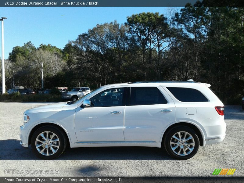White Knuckle / Black 2019 Dodge Durango Citadel