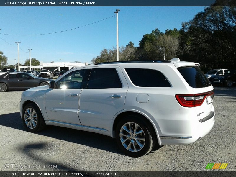 White Knuckle / Black 2019 Dodge Durango Citadel