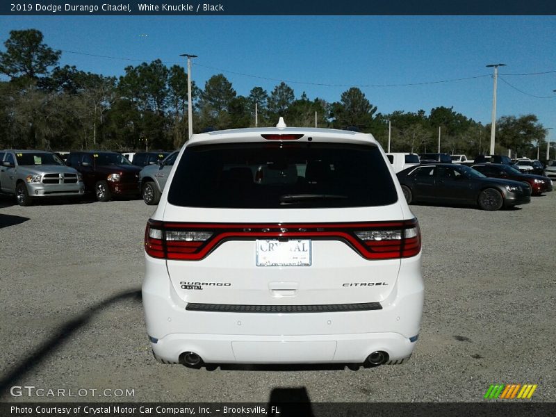 White Knuckle / Black 2019 Dodge Durango Citadel