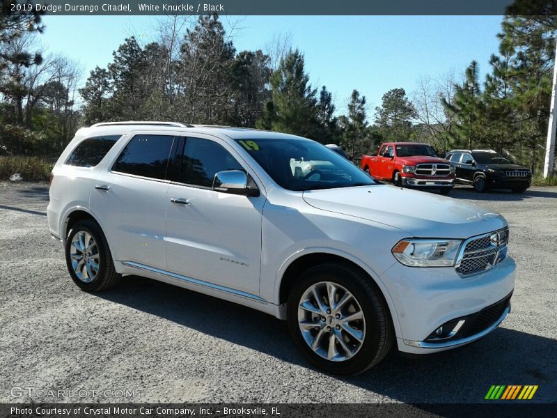 White Knuckle / Black 2019 Dodge Durango Citadel
