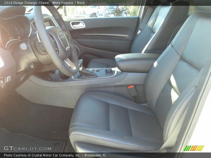 White Knuckle / Black 2019 Dodge Durango Citadel