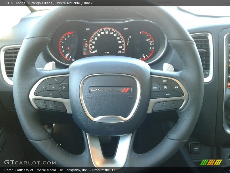 White Knuckle / Black 2019 Dodge Durango Citadel
