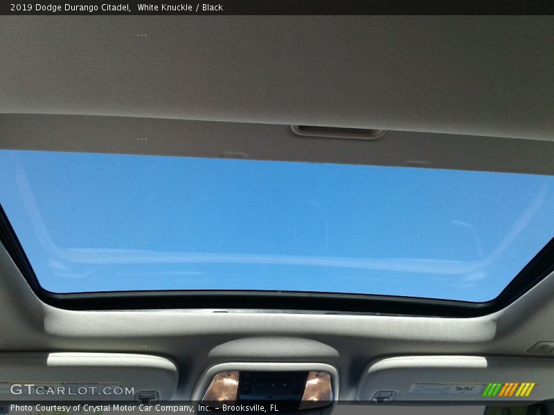 White Knuckle / Black 2019 Dodge Durango Citadel