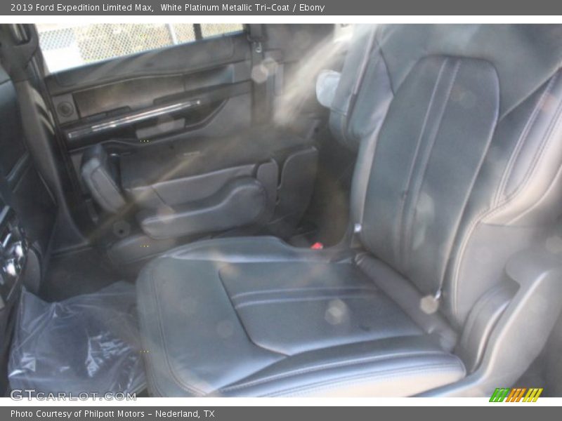 White Platinum Metallic Tri-Coat / Ebony 2019 Ford Expedition Limited Max