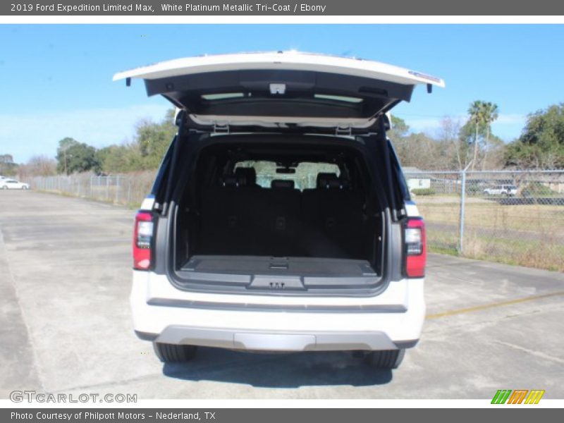 White Platinum Metallic Tri-Coat / Ebony 2019 Ford Expedition Limited Max