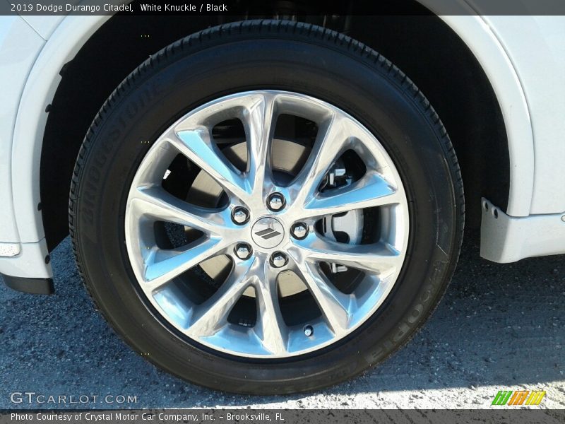 White Knuckle / Black 2019 Dodge Durango Citadel