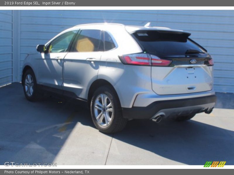 Ingot Silver / Ebony 2019 Ford Edge SEL