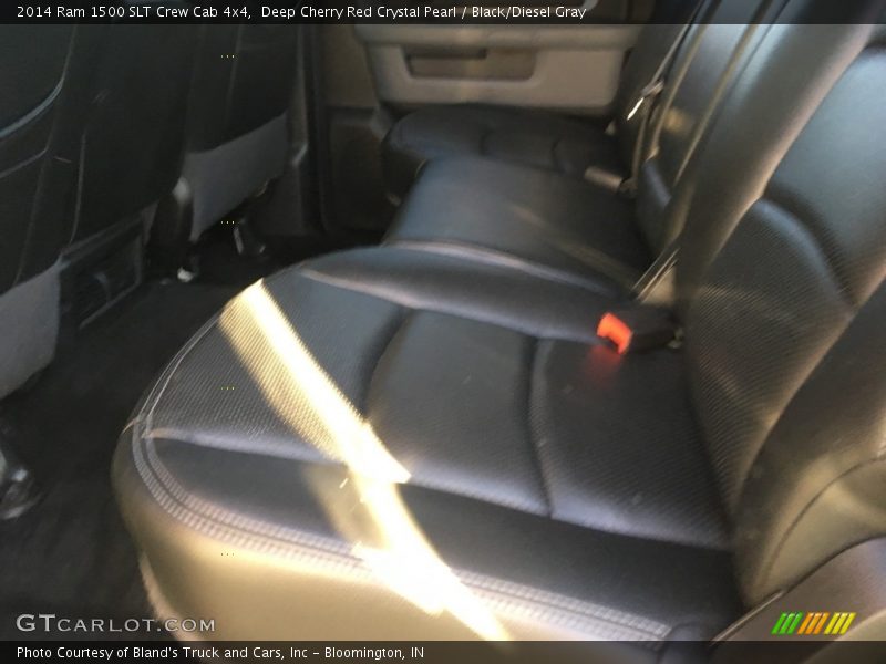 Deep Cherry Red Crystal Pearl / Black/Diesel Gray 2014 Ram 1500 SLT Crew Cab 4x4