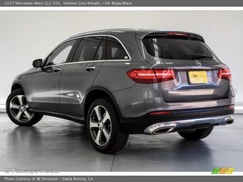 Selenite Grey Metallic / Silk Beige/Black 2017 Mercedes-Benz GLC 300