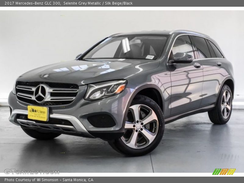 Selenite Grey Metallic / Silk Beige/Black 2017 Mercedes-Benz GLC 300