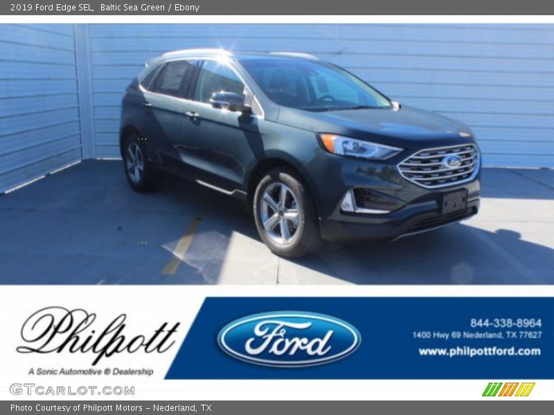 Baltic Sea Green / Ebony 2019 Ford Edge SEL