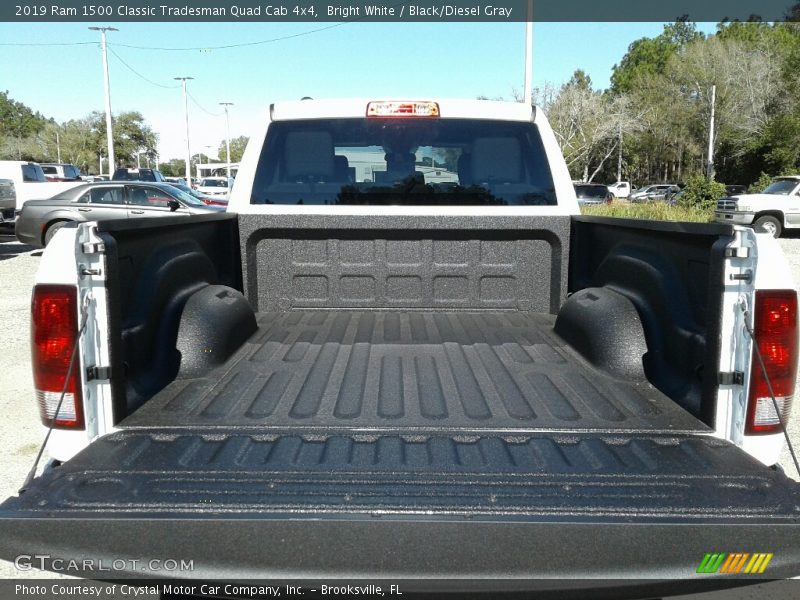 Bright White / Black/Diesel Gray 2019 Ram 1500 Classic Tradesman Quad Cab 4x4