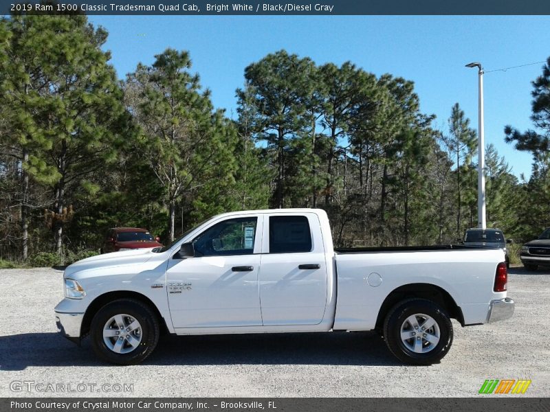  2019 1500 Classic Tradesman Quad Cab Bright White