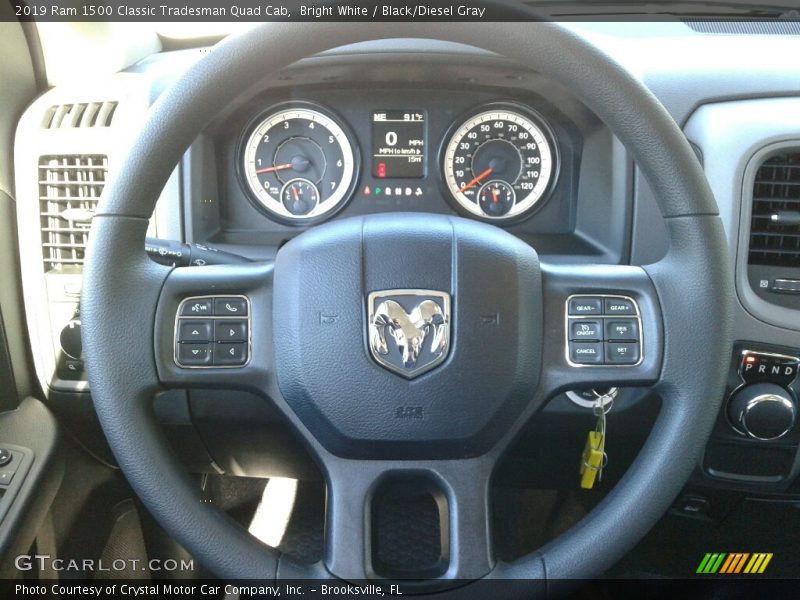  2019 1500 Classic Tradesman Quad Cab Steering Wheel