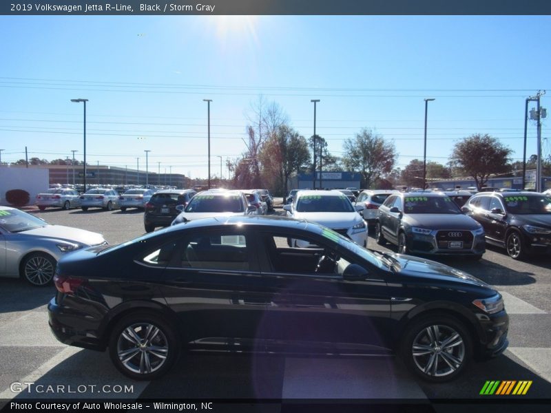 Black / Storm Gray 2019 Volkswagen Jetta R-Line