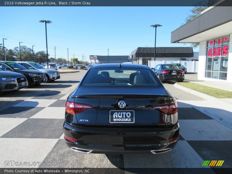 Black / Storm Gray 2019 Volkswagen Jetta R-Line