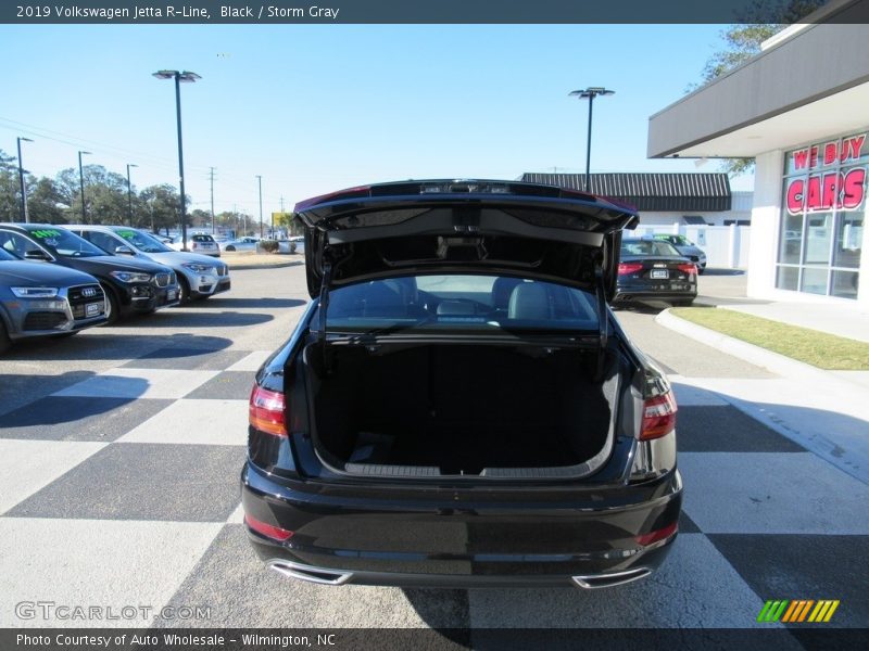 Black / Storm Gray 2019 Volkswagen Jetta R-Line