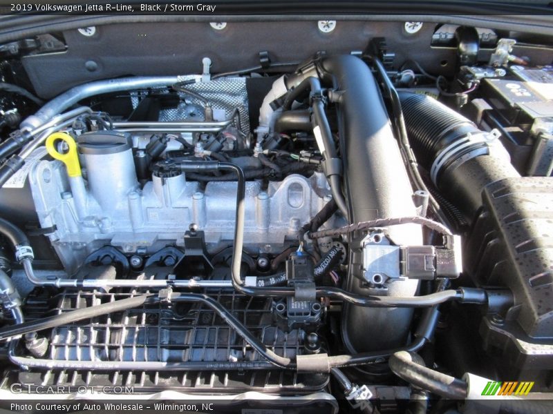 Black / Storm Gray 2019 Volkswagen Jetta R-Line