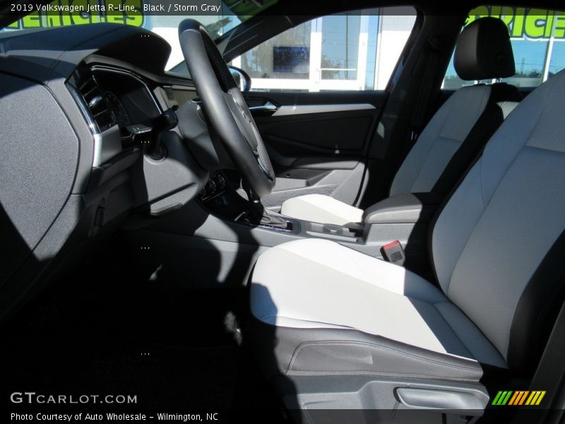 Black / Storm Gray 2019 Volkswagen Jetta R-Line