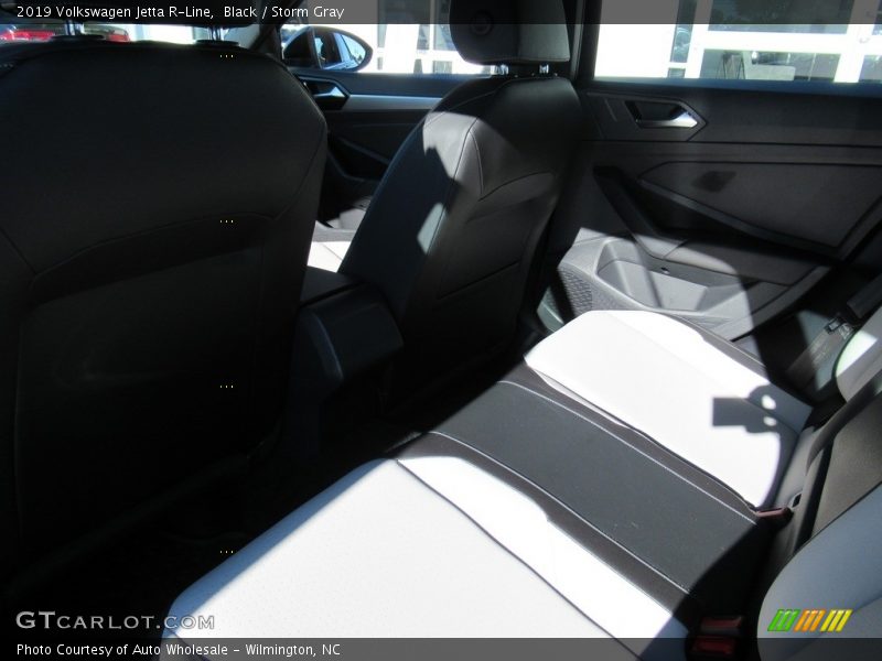 Black / Storm Gray 2019 Volkswagen Jetta R-Line