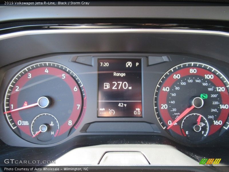 Black / Storm Gray 2019 Volkswagen Jetta R-Line