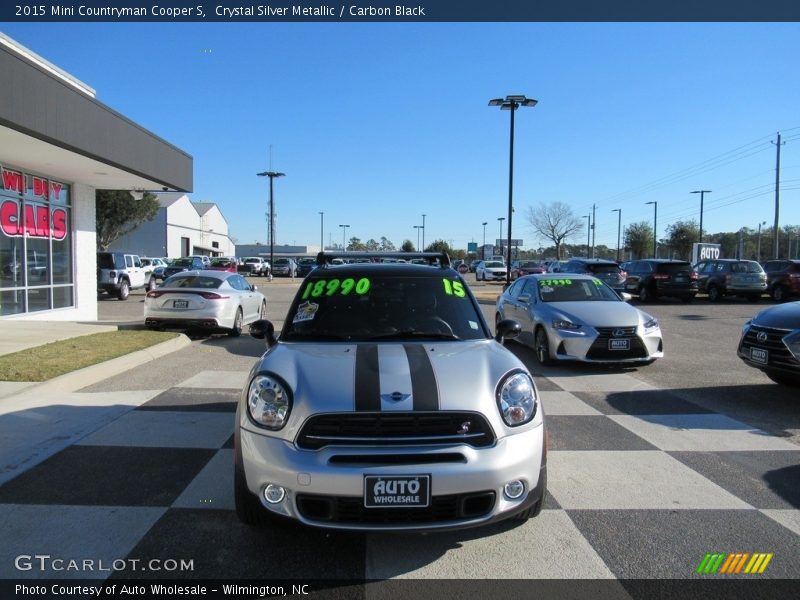 Crystal Silver Metallic / Carbon Black 2015 Mini Countryman Cooper S