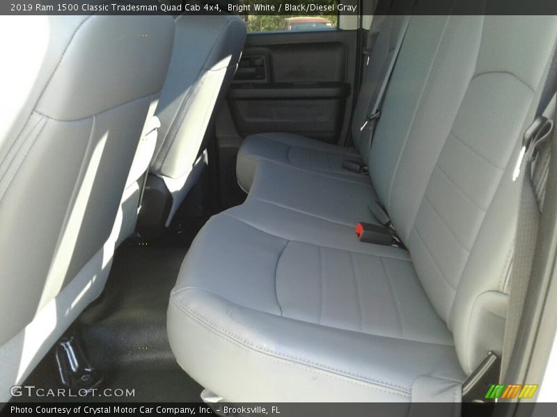 Bright White / Black/Diesel Gray 2019 Ram 1500 Classic Tradesman Quad Cab 4x4