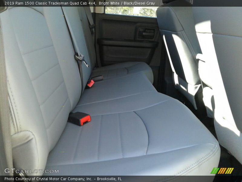 Bright White / Black/Diesel Gray 2019 Ram 1500 Classic Tradesman Quad Cab 4x4