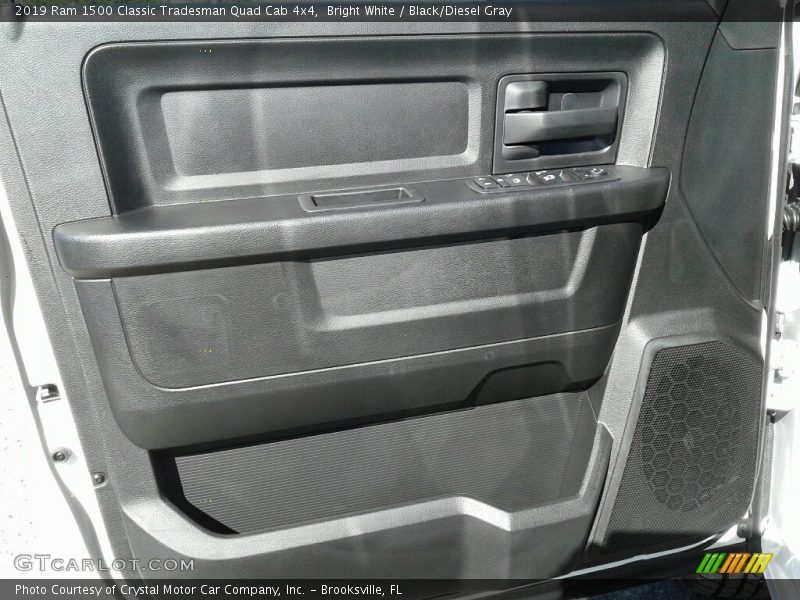 Bright White / Black/Diesel Gray 2019 Ram 1500 Classic Tradesman Quad Cab 4x4