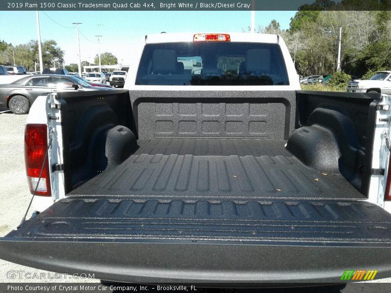 Bright White / Black/Diesel Gray 2019 Ram 1500 Classic Tradesman Quad Cab 4x4