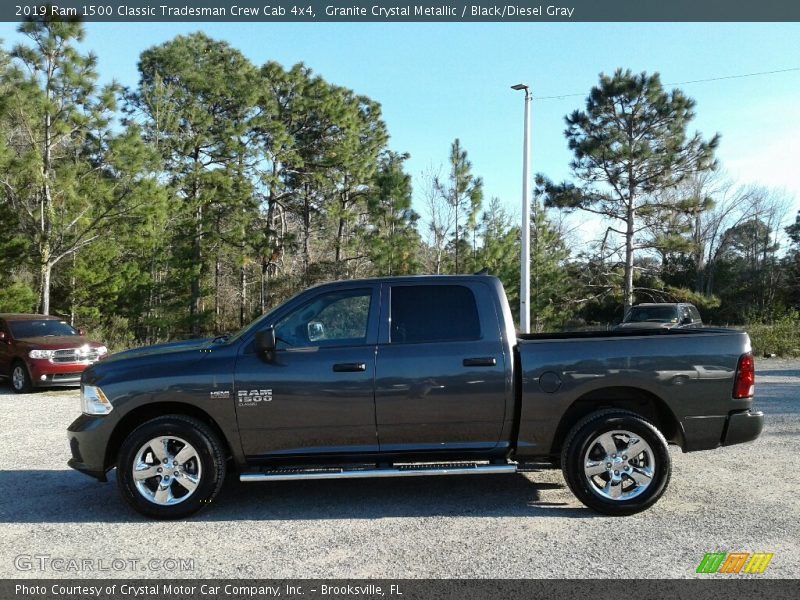 Granite Crystal Metallic / Black/Diesel Gray 2019 Ram 1500 Classic Tradesman Crew Cab 4x4