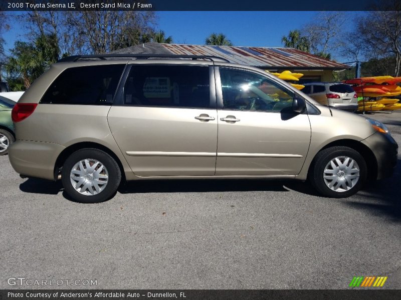 Desert Sand Mica / Fawn 2008 Toyota Sienna LE