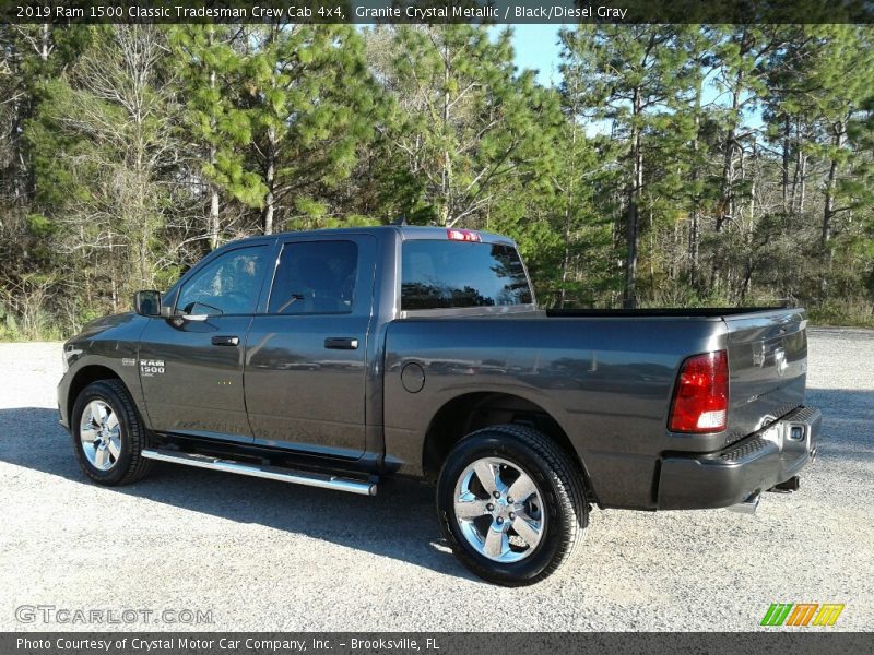 Granite Crystal Metallic / Black/Diesel Gray 2019 Ram 1500 Classic Tradesman Crew Cab 4x4