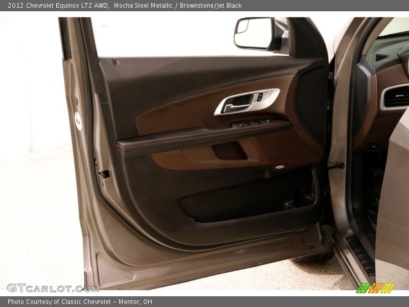 Mocha Steel Metallic / Brownstone/Jet Black 2012 Chevrolet Equinox LTZ AWD