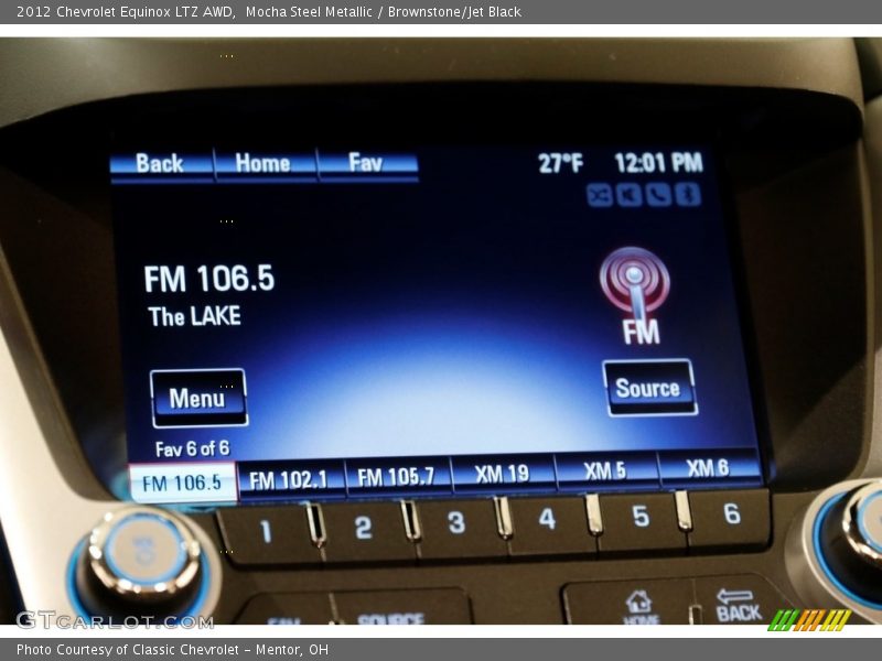 Mocha Steel Metallic / Brownstone/Jet Black 2012 Chevrolet Equinox LTZ AWD