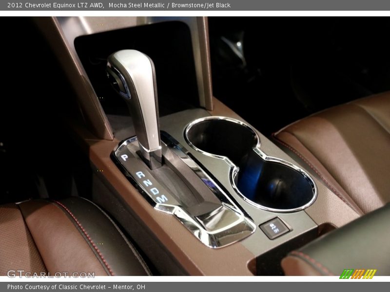 Mocha Steel Metallic / Brownstone/Jet Black 2012 Chevrolet Equinox LTZ AWD