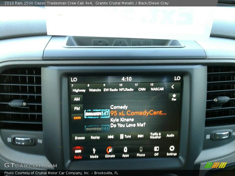 Granite Crystal Metallic / Black/Diesel Gray 2019 Ram 1500 Classic Tradesman Crew Cab 4x4