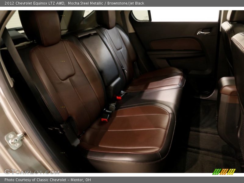 Mocha Steel Metallic / Brownstone/Jet Black 2012 Chevrolet Equinox LTZ AWD