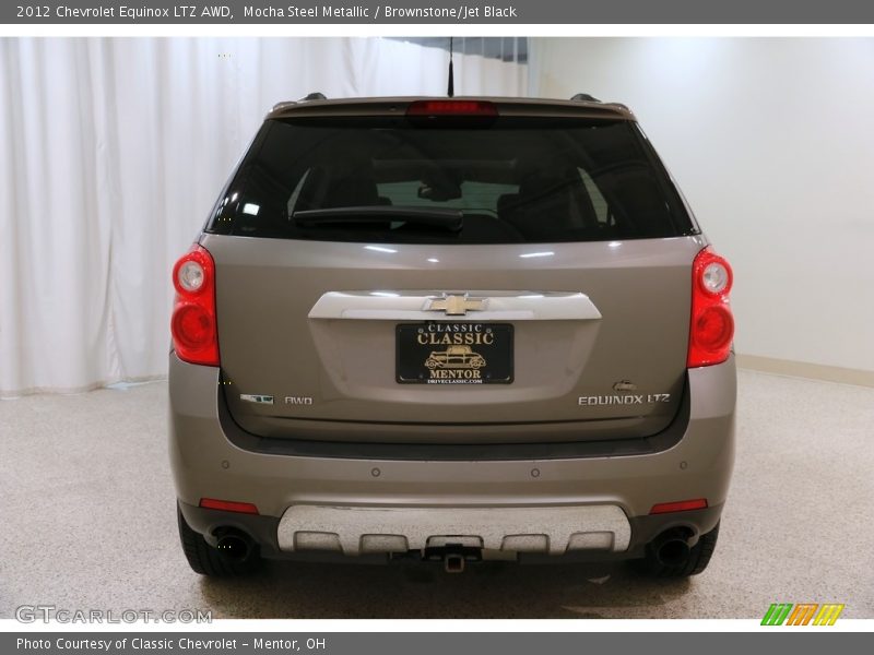 Mocha Steel Metallic / Brownstone/Jet Black 2012 Chevrolet Equinox LTZ AWD