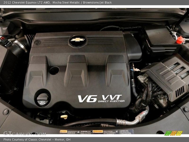 Mocha Steel Metallic / Brownstone/Jet Black 2012 Chevrolet Equinox LTZ AWD