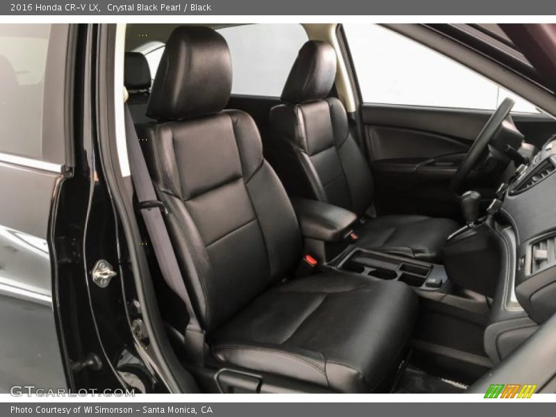 Crystal Black Pearl / Black 2016 Honda CR-V LX