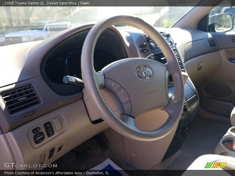 Desert Sand Mica / Fawn 2008 Toyota Sienna LE
