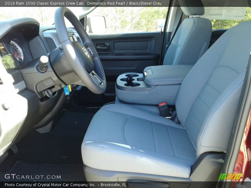 Delmonico Red Pearl / Black/Diesel Gray 2019 Ram 1500 Classic Express Crew Cab