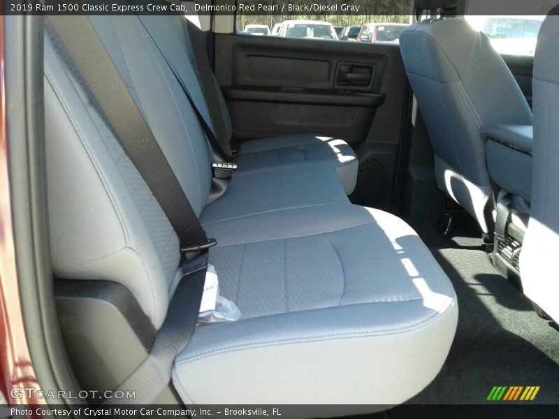 Delmonico Red Pearl / Black/Diesel Gray 2019 Ram 1500 Classic Express Crew Cab