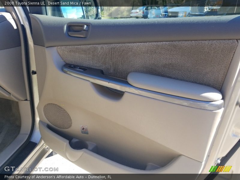 Desert Sand Mica / Fawn 2008 Toyota Sienna LE